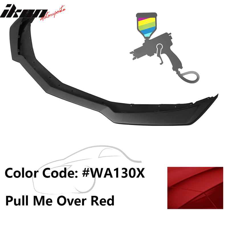 2016-2024 Chevy Camaro ZL1 Style Front Bumper Lip PP