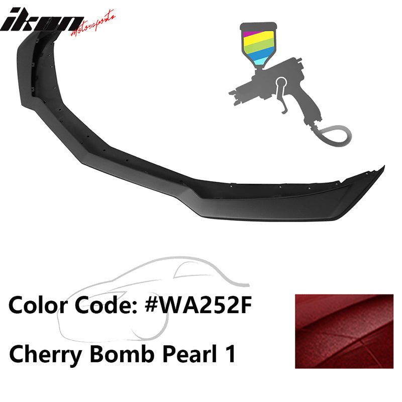 2016-2024 Chevy Camaro ZL1 Style Front Bumper Lip PP