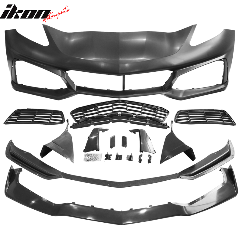 2014-2019 Chevy Corvette C7 Front Bumper Kits Upgrade To 2019 ZR1 PP