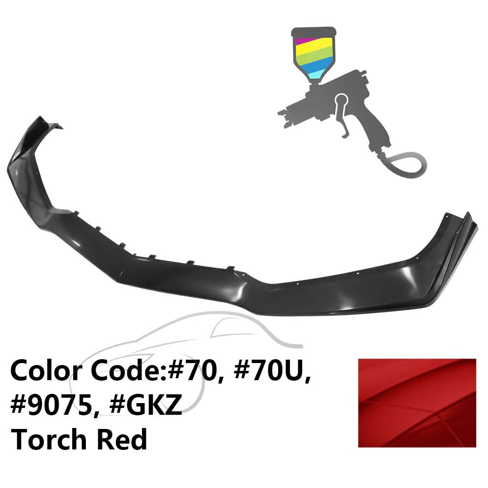 2014-2019 Chevy Corvette C7 ZR1 Style Painted Front Bumper Lip PP