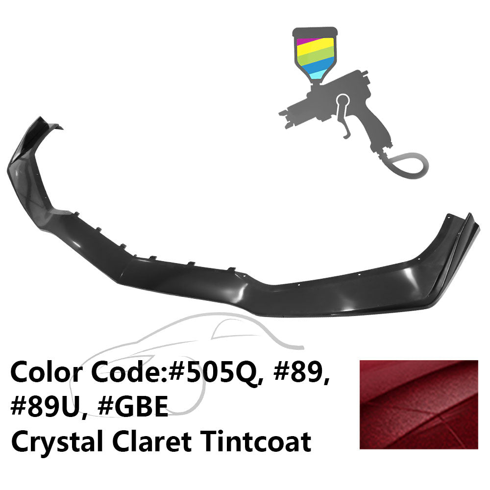 2014-2019 Chevy Corvette C7 ZR1 Style Painted Front Bumper Lip PP