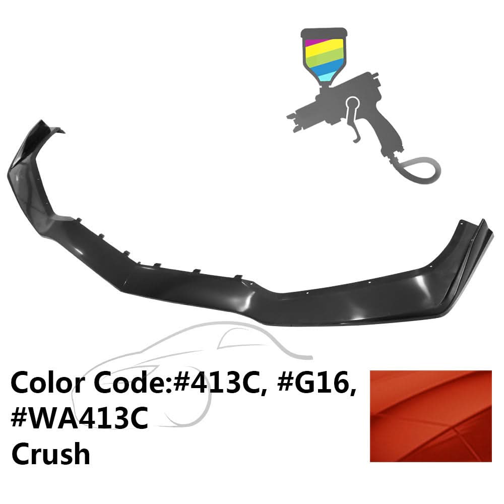 2014-2019 Chevy Corvette C7 ZR1 Style Painted Front Bumper Lip PP