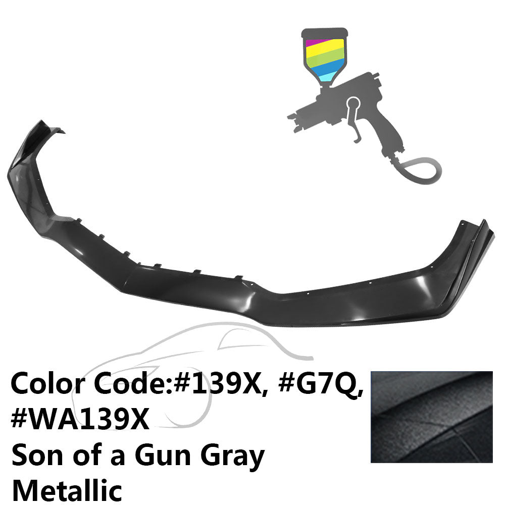 2014-2019 Chevy Corvette C7 ZR1 Style Painted Front Bumper Lip PP