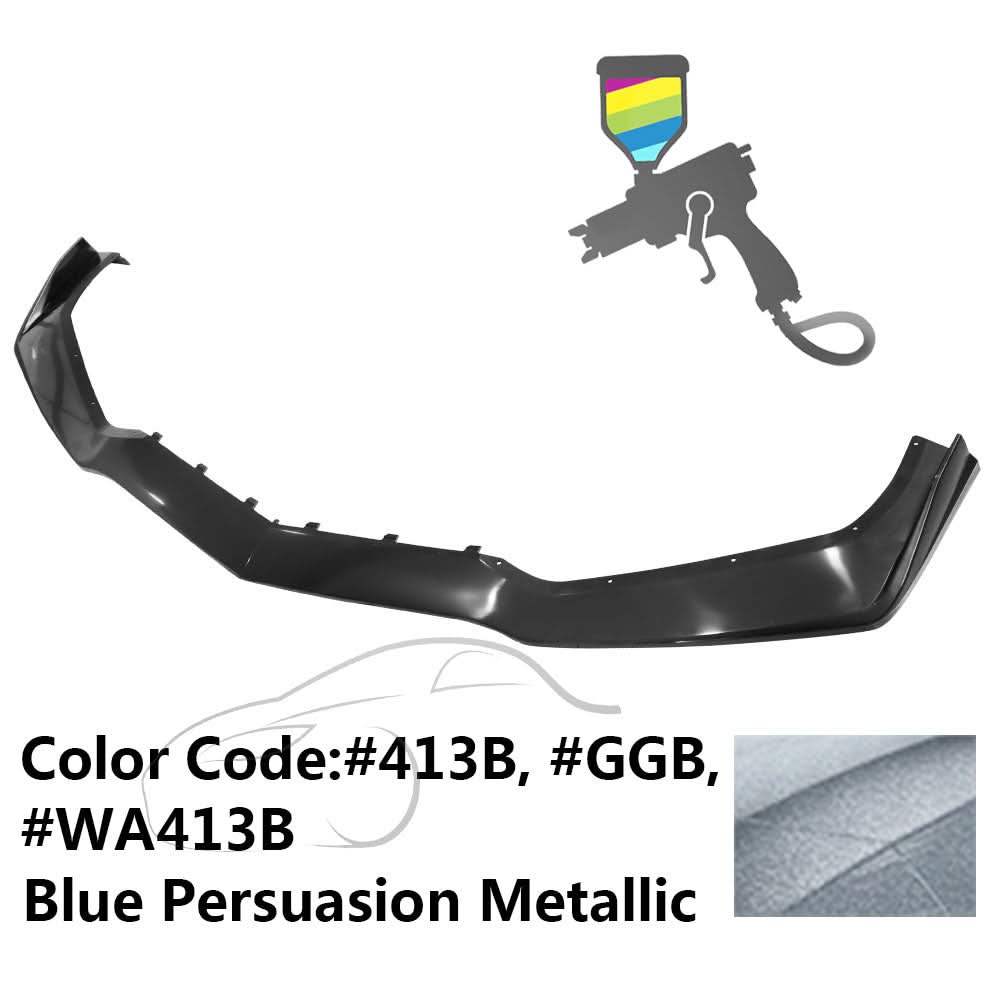 2014-2019 Chevy Corvette C7 ZR1 Style Painted Front Bumper Lip PP