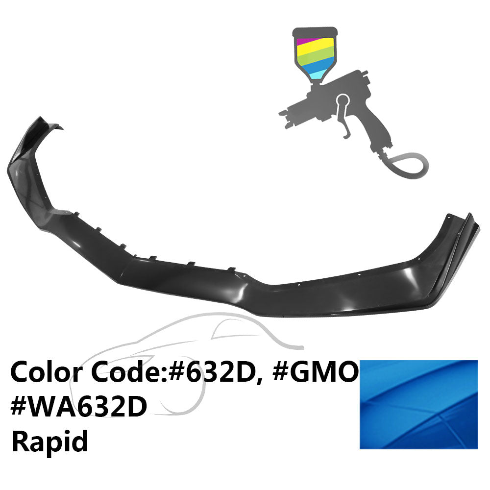 2014-2019 Chevy Corvette C7 ZR1 Style Painted Front Bumper Lip PP