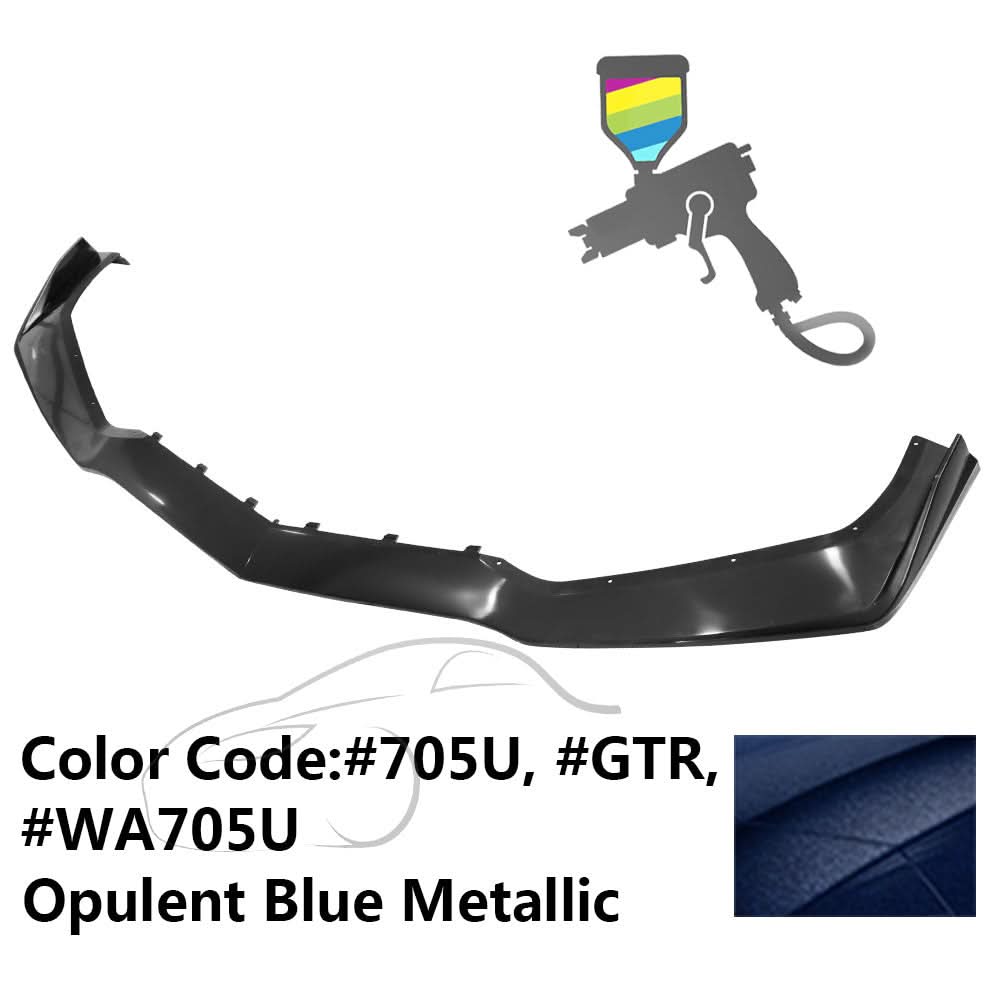 2014-2019 Chevy Corvette C7 ZR1 Style Painted Front Bumper Lip PP