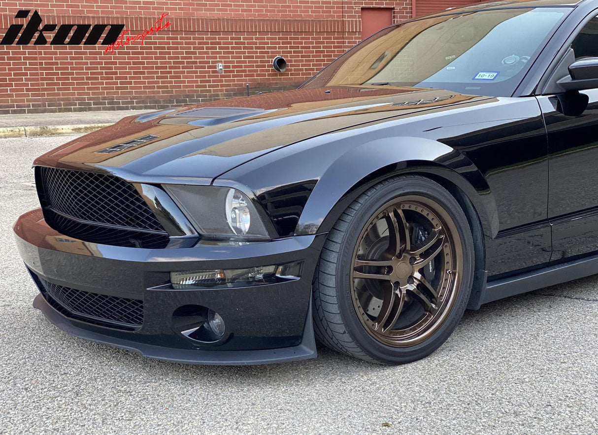 2007-2009 Ford Mustang GT500 OE Style Fender Liners Splash Shield Pair