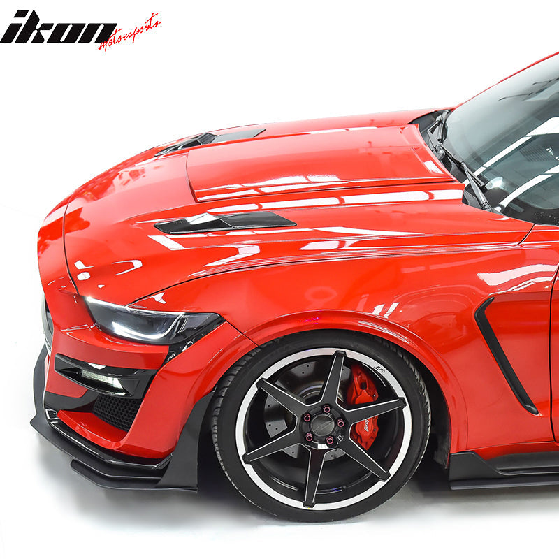 2015-2017 Ford Mustang GT500 Style Painted Front Bumper Replacement PP