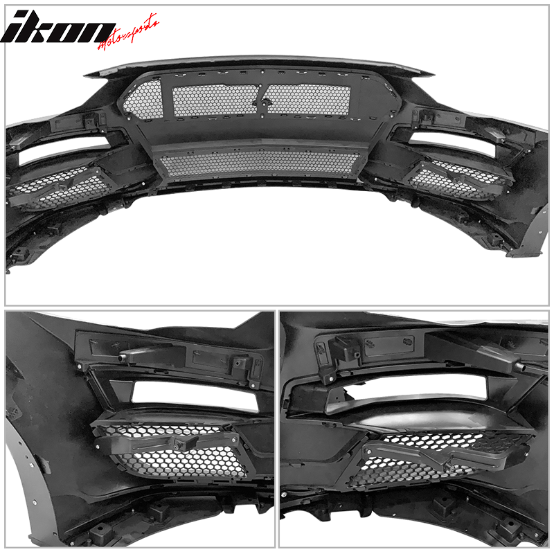 2018-2023 Ford Mustang GT500 Style Painted Front Bumper Replacement PP