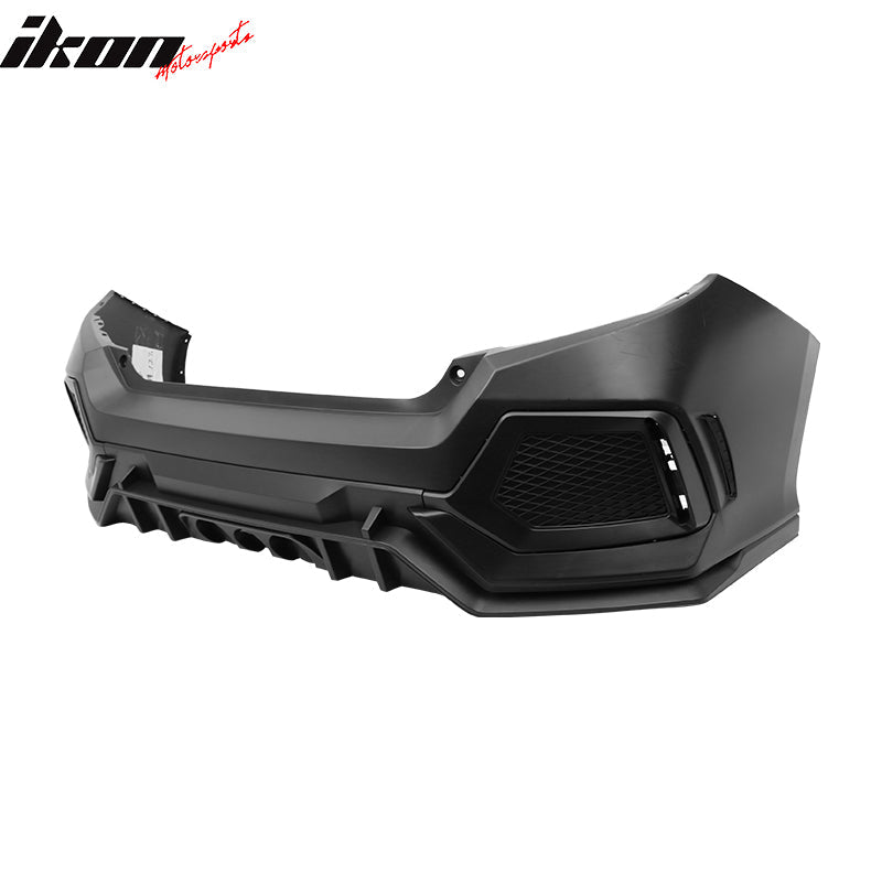 2016-2021 Honda Civic 10th X Gen 4DR Sedan Type R Rear Bumper Cover