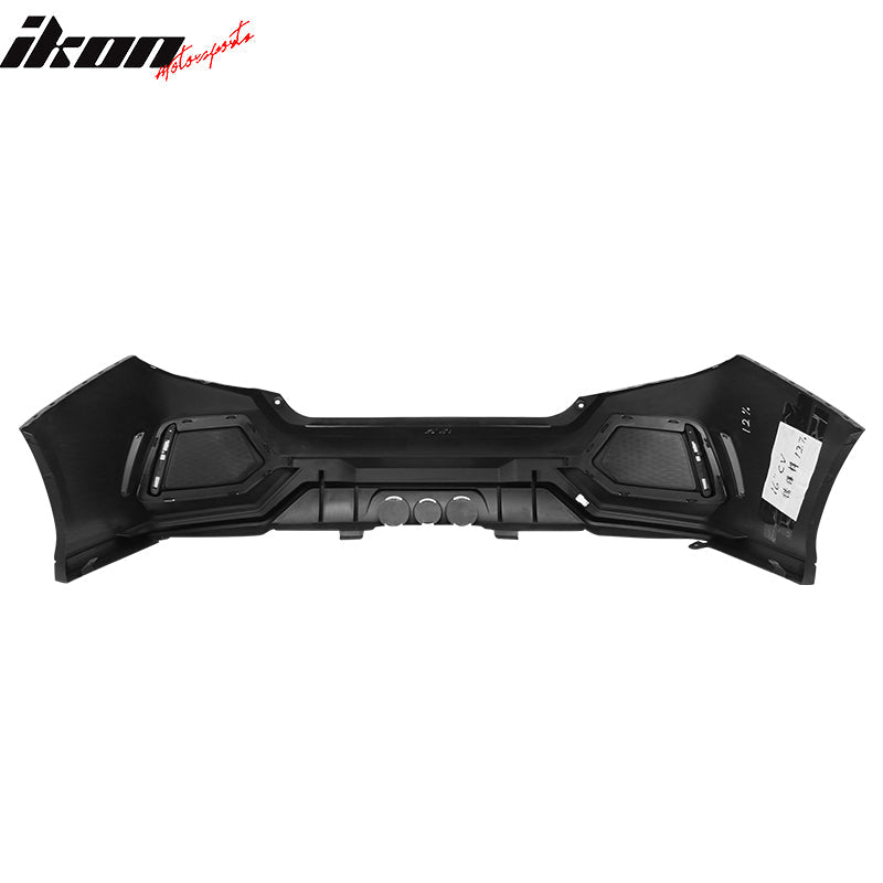 2016-2021 Honda Civic 10th X Gen 4DR Sedan Type R Rear Bumper Cover
