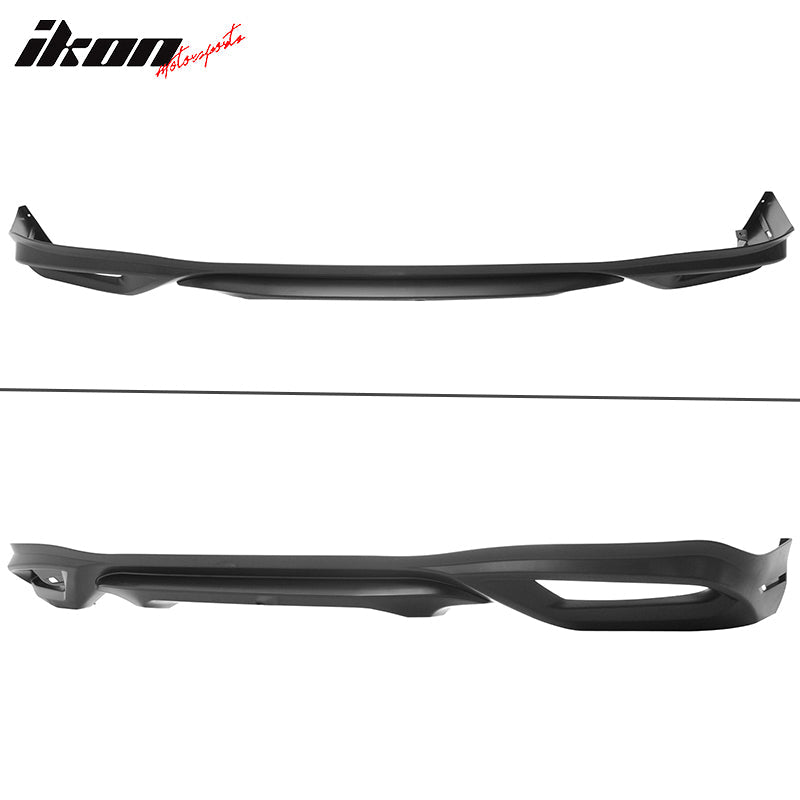 2016-2018 Honda HRV MU Style Unpainted Black Rear Bumper Conversion PU