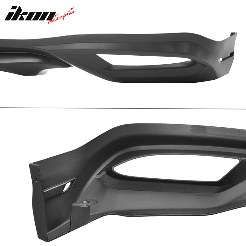 2016-2018 Honda HRV MU Style Unpainted Black Rear Bumper Conversion PU