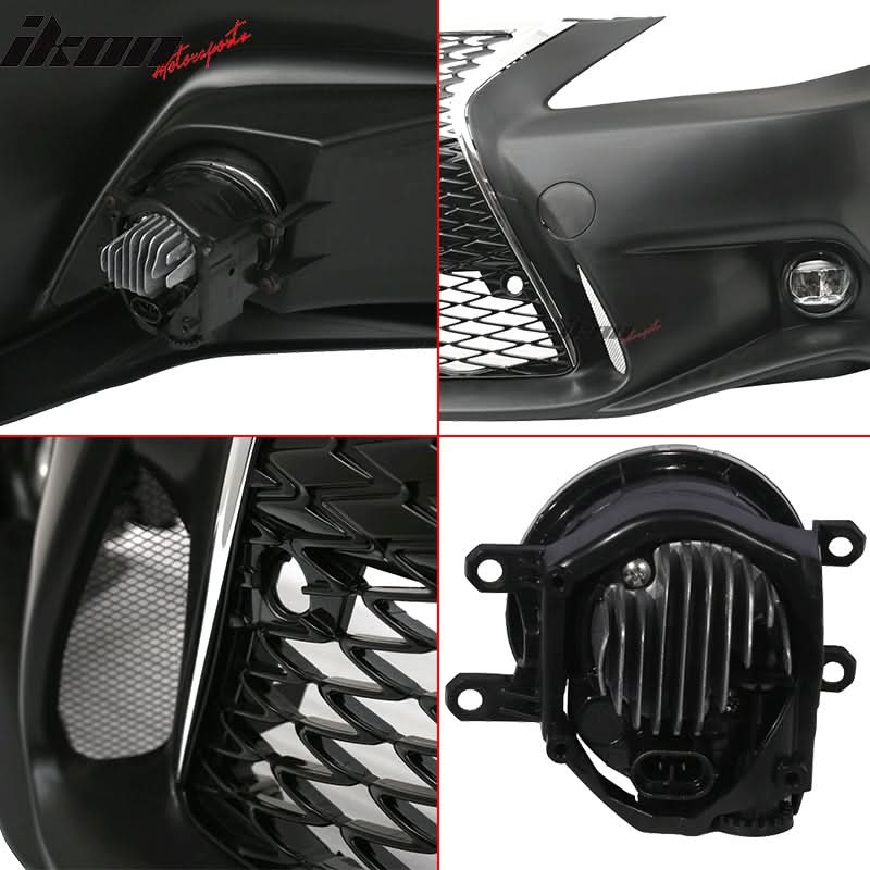 2006-2013 Lexus IS250 IS350 F-Sport Front Bumper Bumper & Headlight
