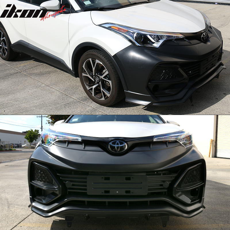 2018-2019 Toyota C-HR H Style Unpainted Front Bumper Cover PP