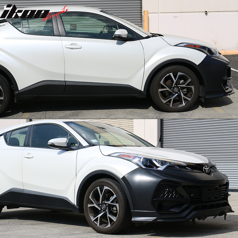 2018-2019 Toyota C-HR H Style Unpainted Front Bumper Cover PP