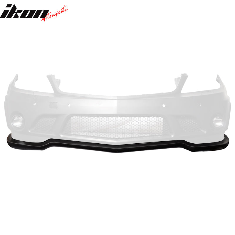 2008-2010 Benz W204 C-Class H Style Unpainted Front Bumper Lip PP