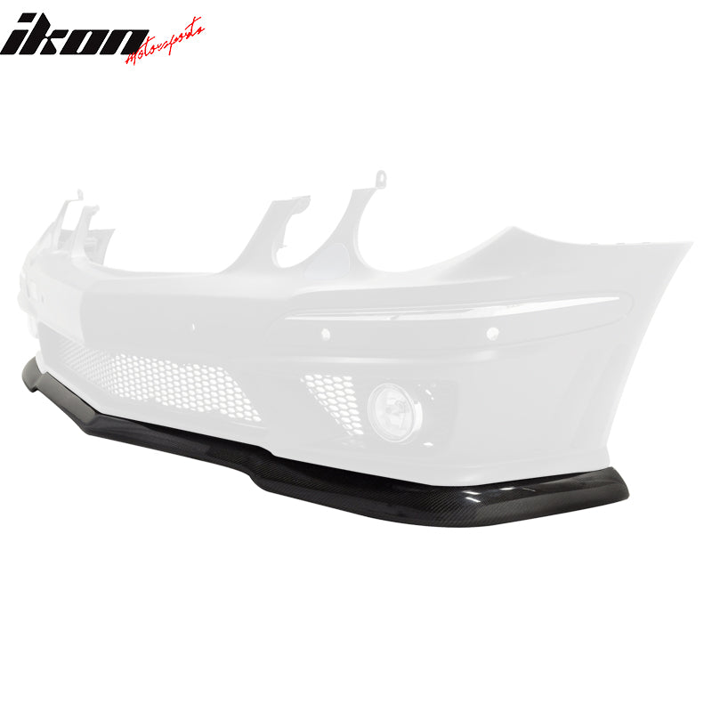 2007-2009 Benz W211 E-Class H Style Unpainted Front Bumper Lip PP