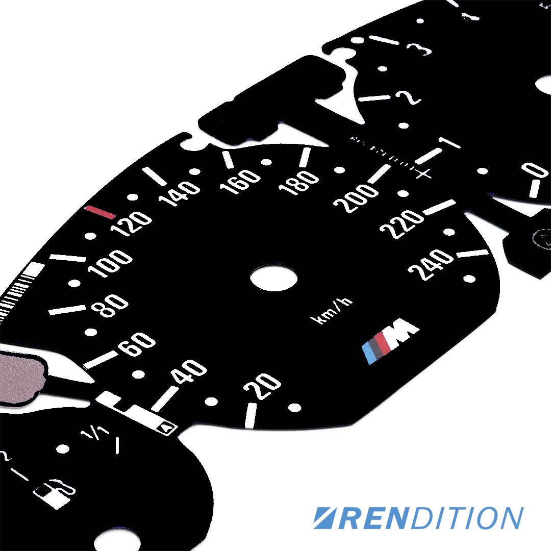 BMW E46 GAUGE FACE FOR M3 330 328 325 318 320 323 316 - K2 Industries