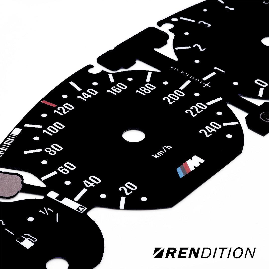 BMW E46 GAUGE FACE FOR M3 330 328 325 318 320 323 316 - K2 Industries