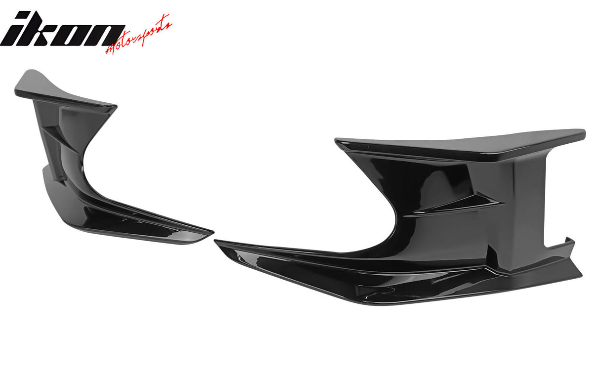 2019-2024 Toyota Corolla Auris 5-Door Front Bumper Canards