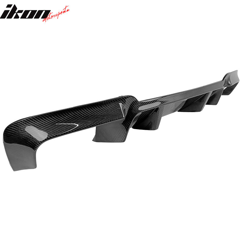 2011-2016 BMW F10 M5 M-Tech Style Rear Bumper Diffuser Carbon Fiber