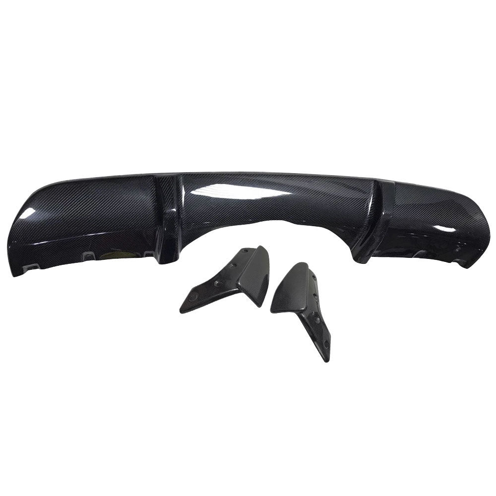 2014-2018 BMW F15 X5 MT MP Style 3PC Rear Diffuser Carbon Fiber