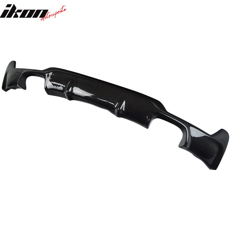 2014-2020 BMW F32 M Sport Rear Bumper Diffuser V Style Carbon Fiber
