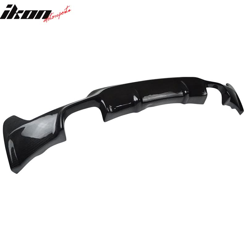 2014-2020 BMW F32 M Sport Rear Bumper Diffuser V Style Carbon Fiber