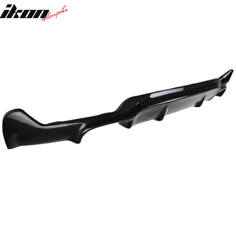 2014-2020 BMW F32 M Sport Rear Bumper Diffuser V Style Carbon Fiber