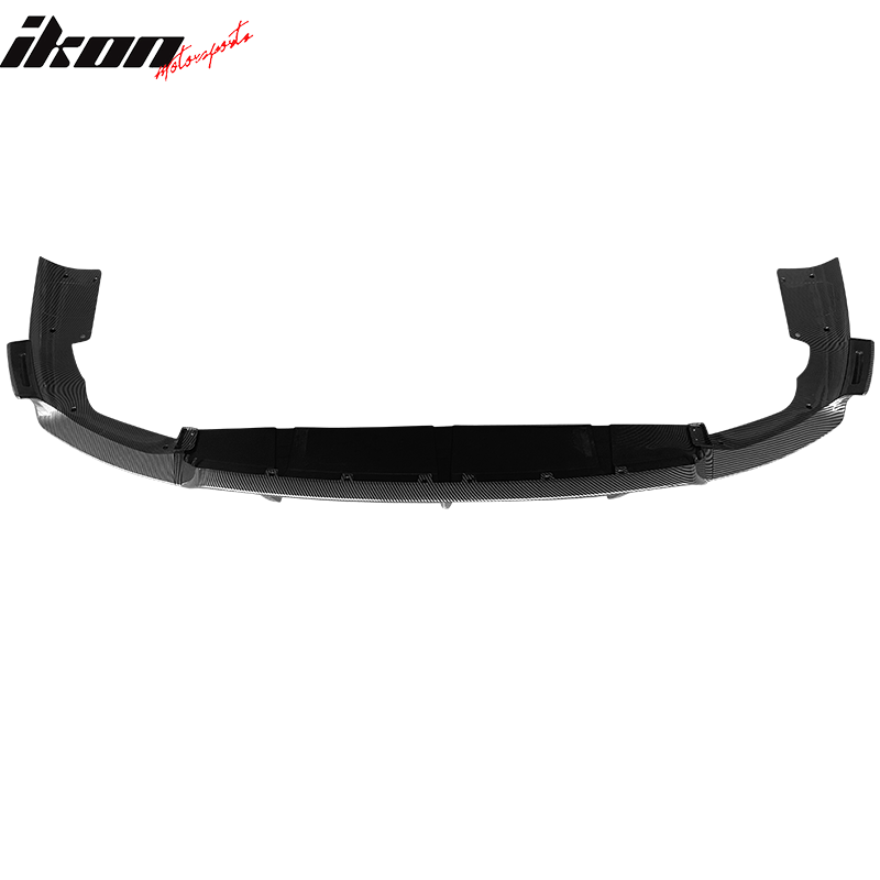 2020-2023 Bmw G06 X6 Ikon Style Gloss Black Rear Bumper Diffuser-pp