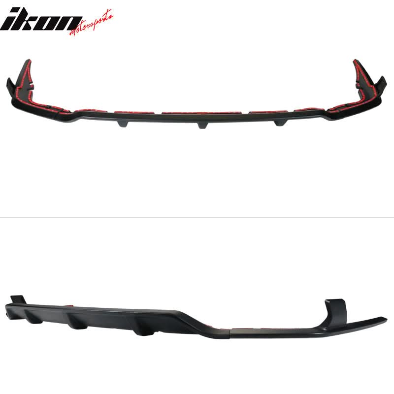 2019-2024 BMW G07 X7 M Sport Rear Bumper Lip Diffuser 3PC Primer ABS