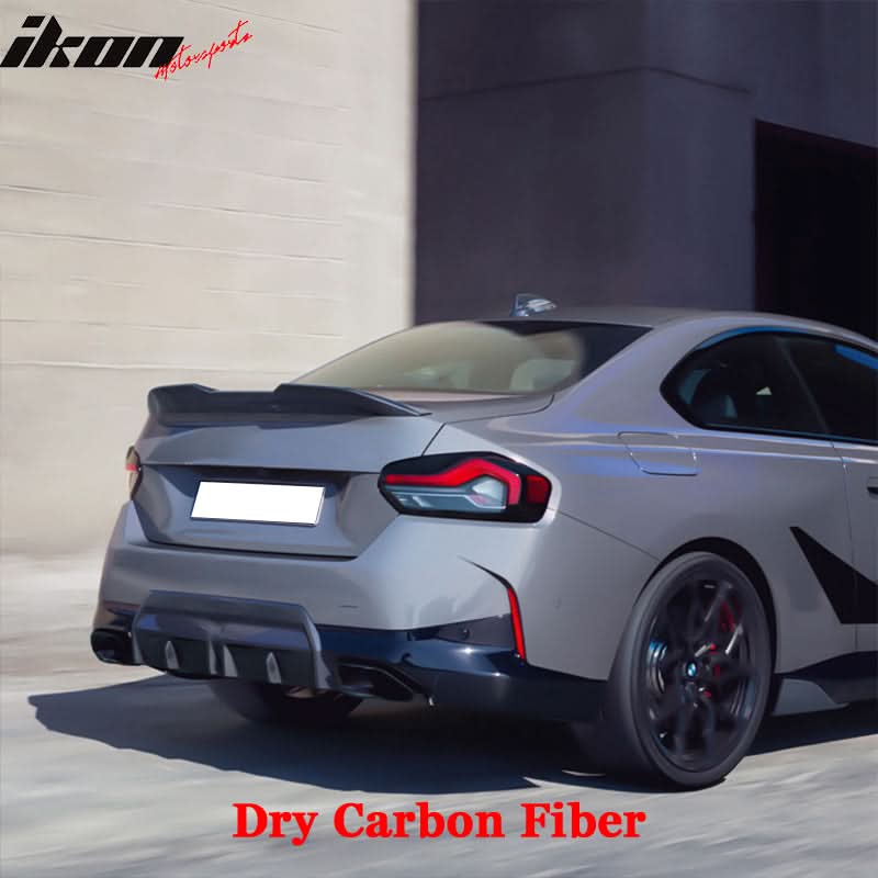 2022-2025 BMW G42 220i M Sport Performance Rear Lip Dry Carbon Fiber