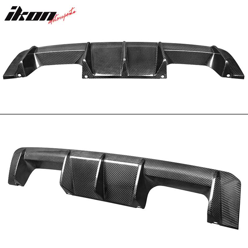 2021-2024 BMW G80 M3 G82 G83 M4 Rear Bumper Diffuser Dry Carbon Fiber