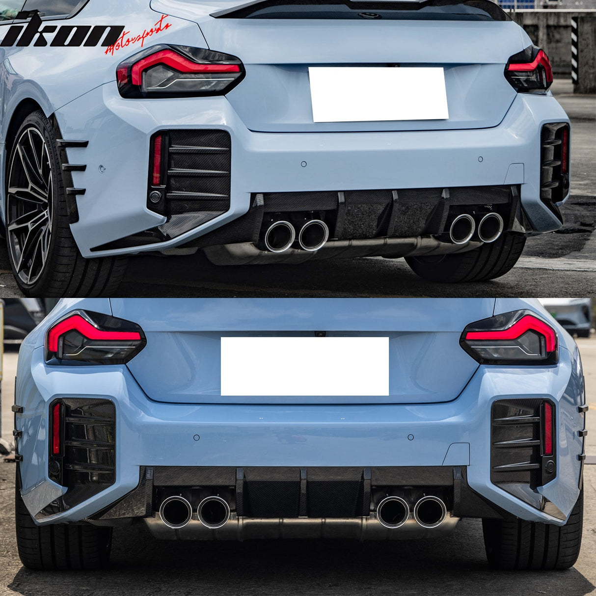 2023-24 BMW G87 M2 Performance Rear Bumper Diffuser Dry Carbon Fiber