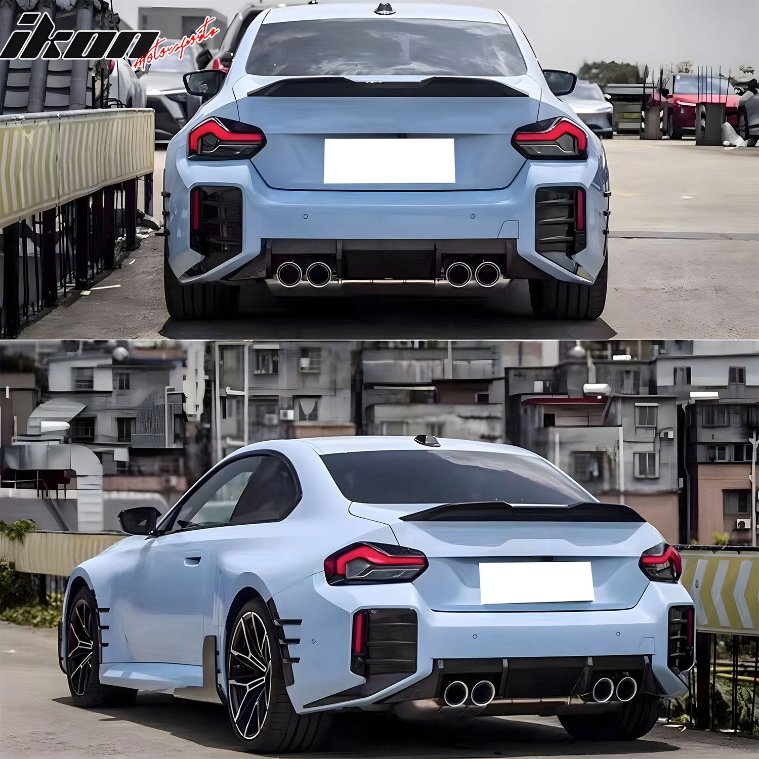 2023-2024 BMW G87 M2 M Performance Rear Bumper Diffuser Carbon Fiber