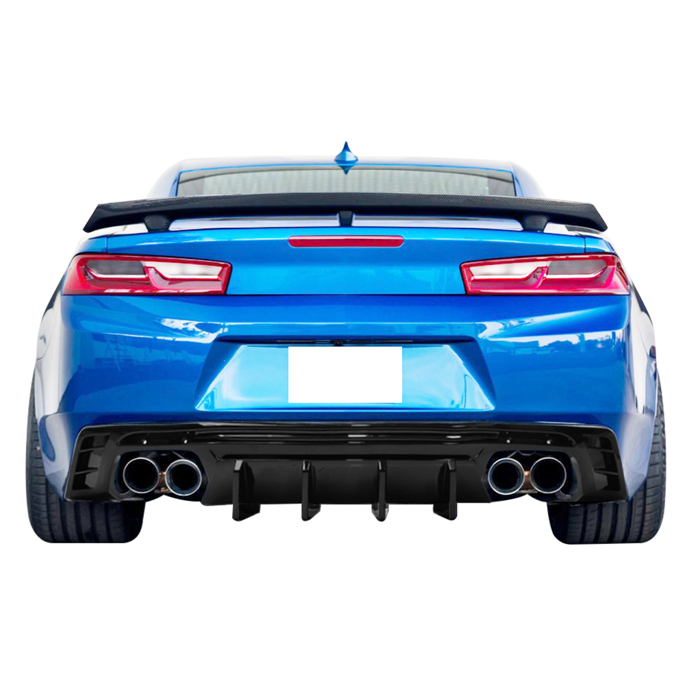 Rear Diffuser for 2016-2024 Chevy Camaro Rear Diffuser Ikon Style Lip
