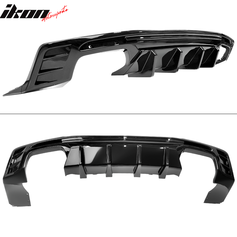 Rear Diffuser for 2016-2024 Chevy Camaro Rear Diffuser Ikon Style Lip