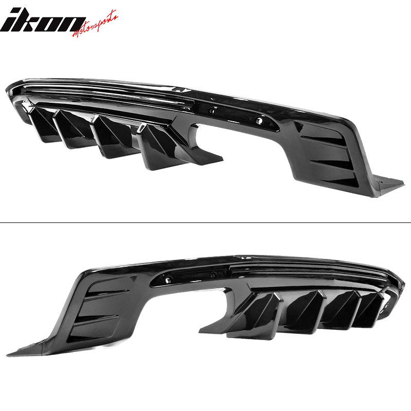Rear Diffuser for 2016-2024 Chevy Camaro Rear Diffuser Ikon Style Lip