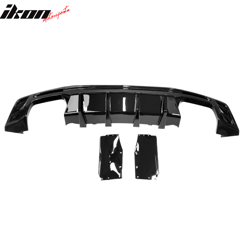 Rear Diffuser for 2016-2024 Chevy Camaro Rear Diffuser Ikon Style Lip