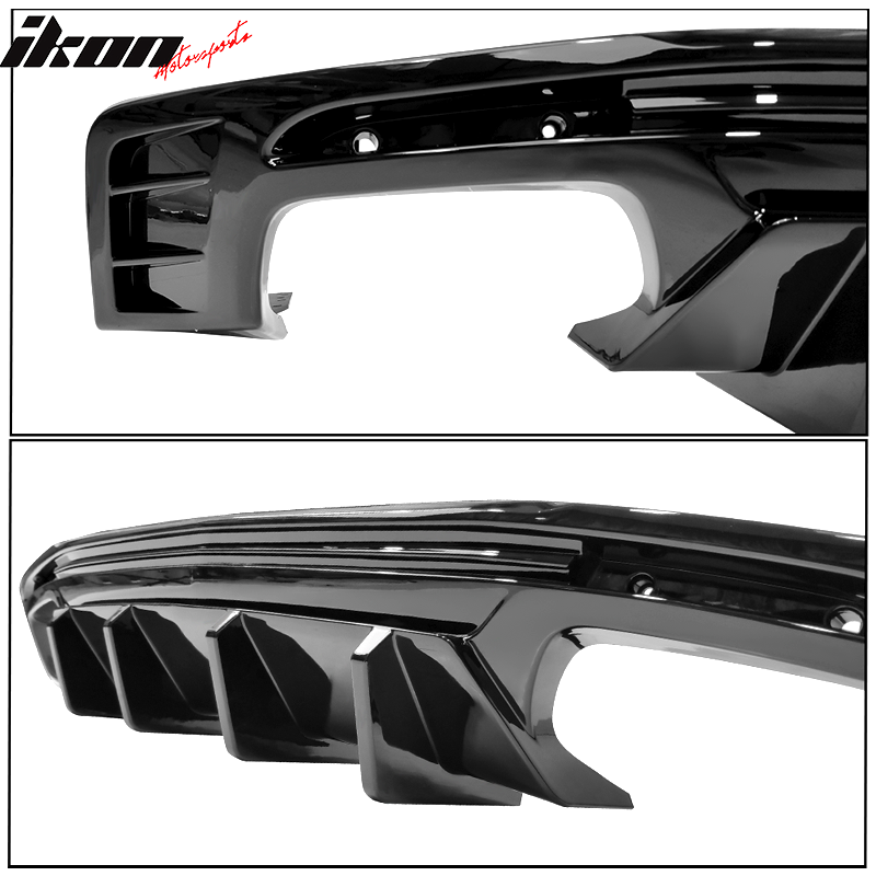 Rear Diffuser for 2016-2024 Chevy Camaro Rear Diffuser Ikon Style Lip