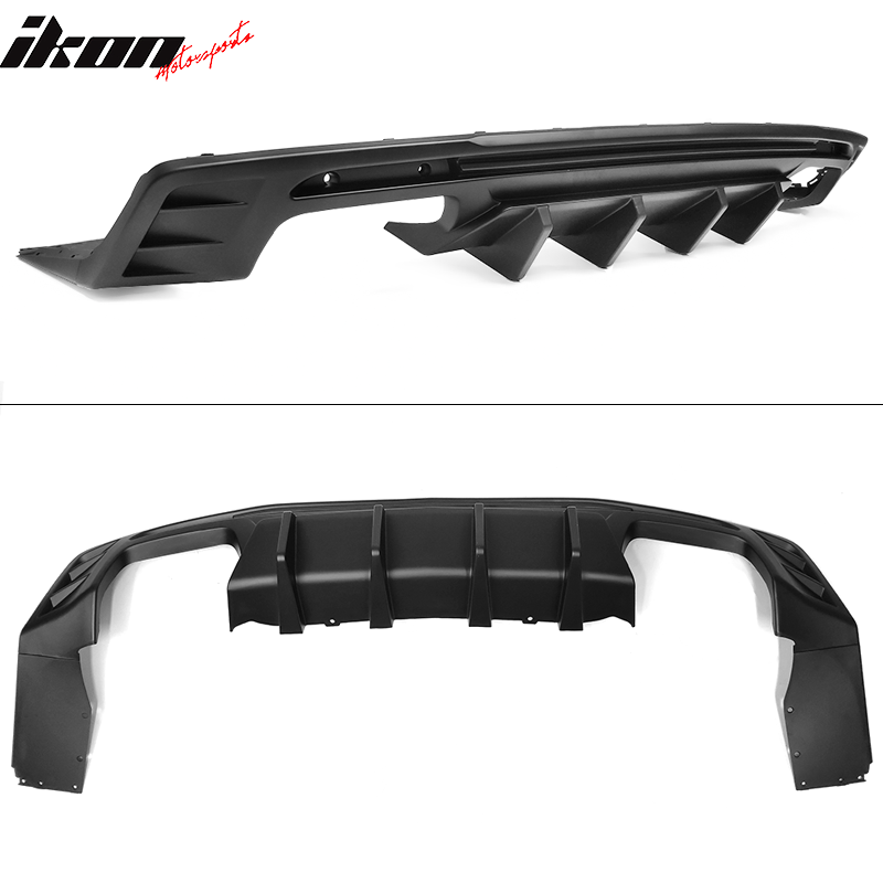 Rear Diffuser for 2016-2024 Chevy Camaro Rear Diffuser Ikon Style Lip