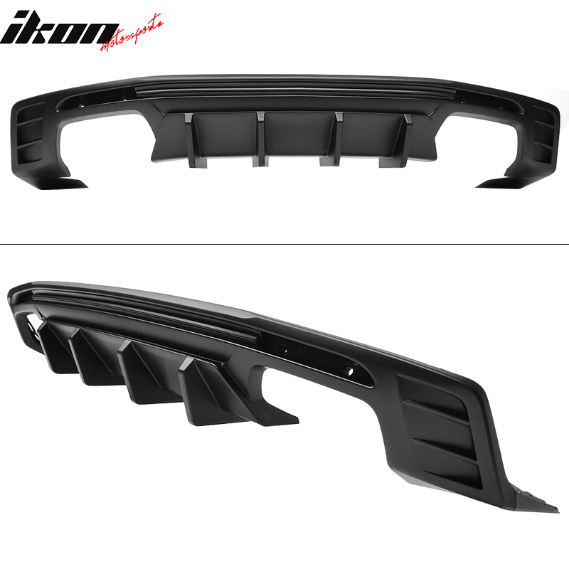 Rear Diffuser for 2016-2024 Chevy Camaro Rear Diffuser Ikon Style Lip