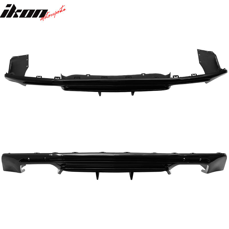 Rear Diffuser for 2016-2023 Chevy Camaro Quad Exhaust