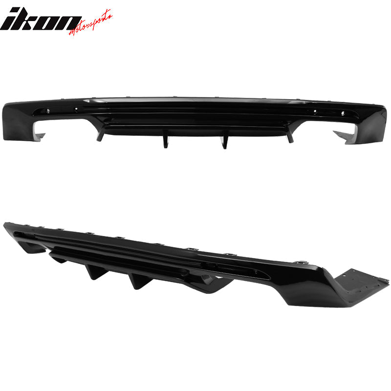 Rear Diffuser for 2016-2023 Chevy Camaro Quad Exhaust
