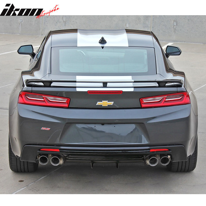 Rear Diffuser for 2016-2023 Chevy Camaro Quad Exhaust