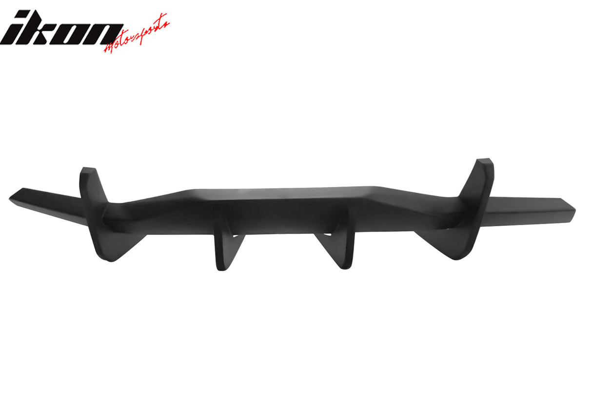 2020-2025 Chevy Corvette C8 Matte Black Rear Bumper Diffuser ABS