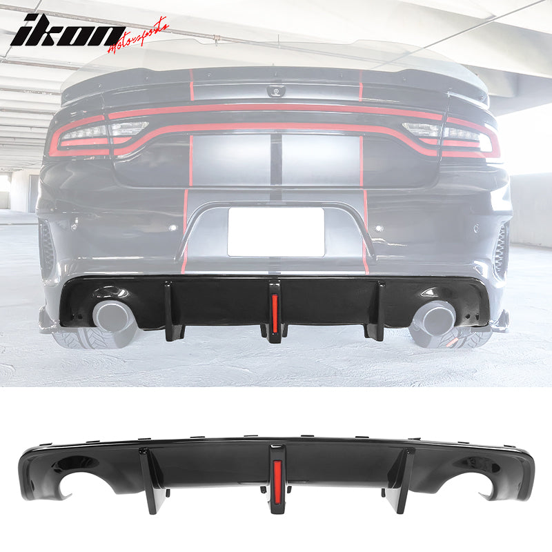 2020-2024 Charger Widebody Rear Diffuser W/ Brake Light PP