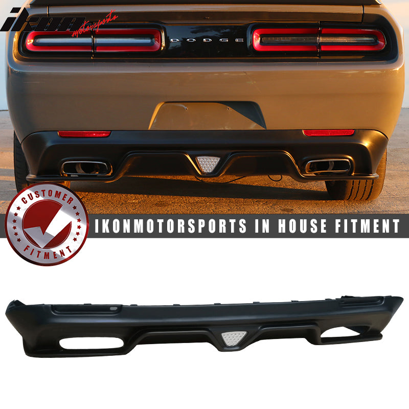 2015-2023 Dodge Challenger SXT Style Front Bumper Lip + Full Kit PP