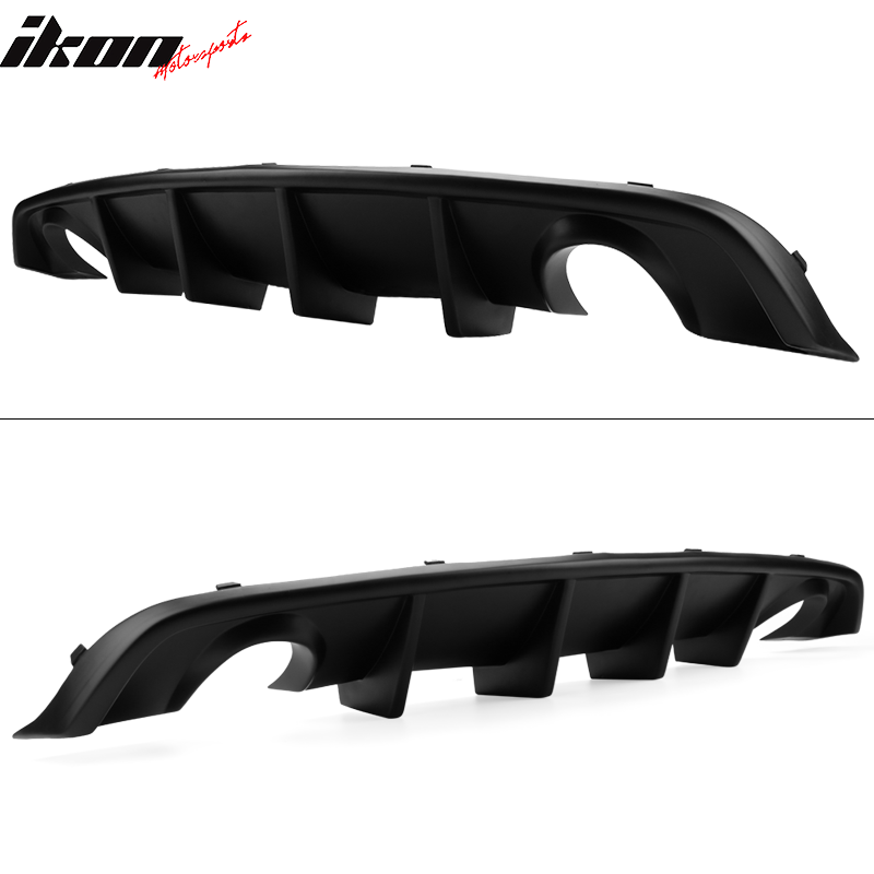 2012-2014 Charger SRT8 V2 Style Rear Diffuser w/ Reflective Tape